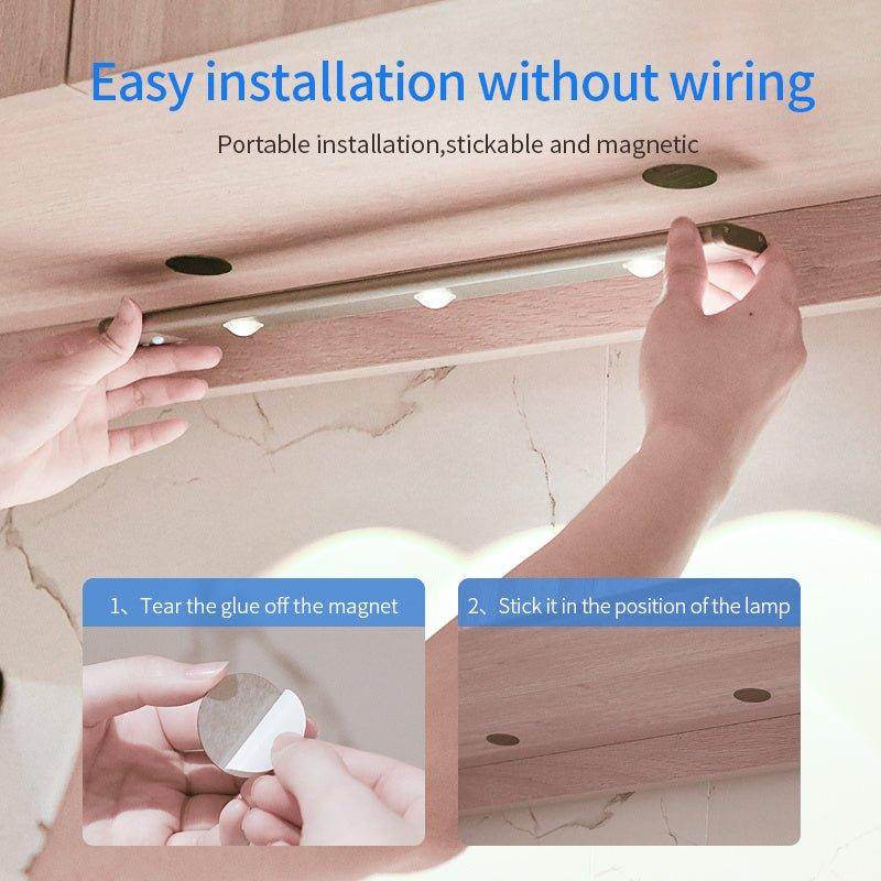 Motion Sensor Lamp Under The Cabinet Dimmable Cabinet Lamp - Talec