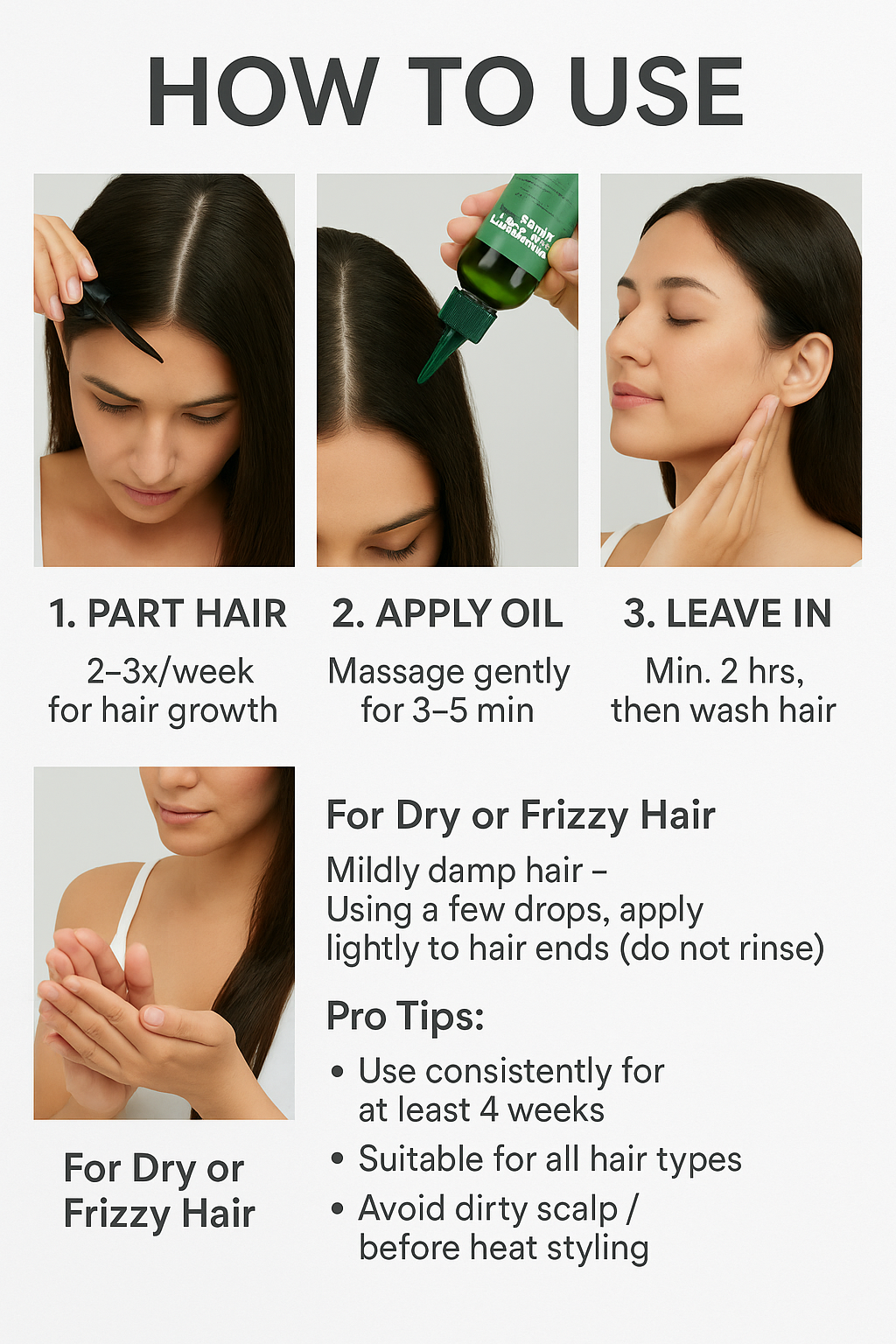 Rosemary Mint Scalp & Hair Strengthening Oil