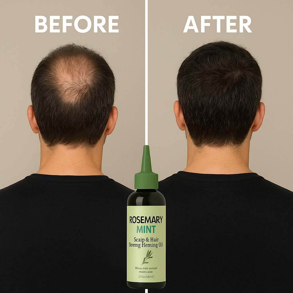 Rosemary Mint Scalp & Hair Strengthening Oil