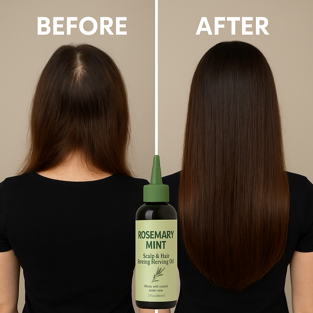 Rosemary Mint Scalp & Hair Strengthening Oil