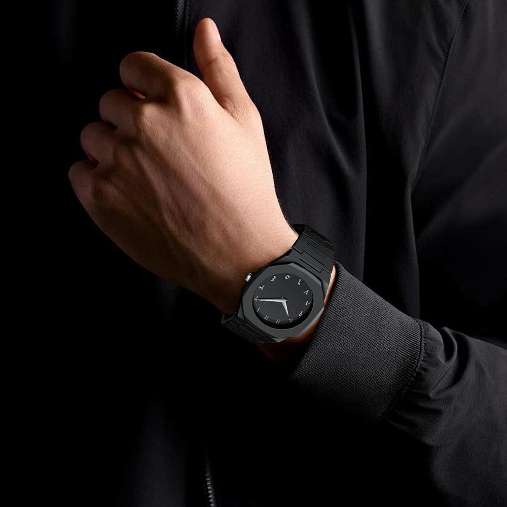 Black Aura Arabic Watch 💀